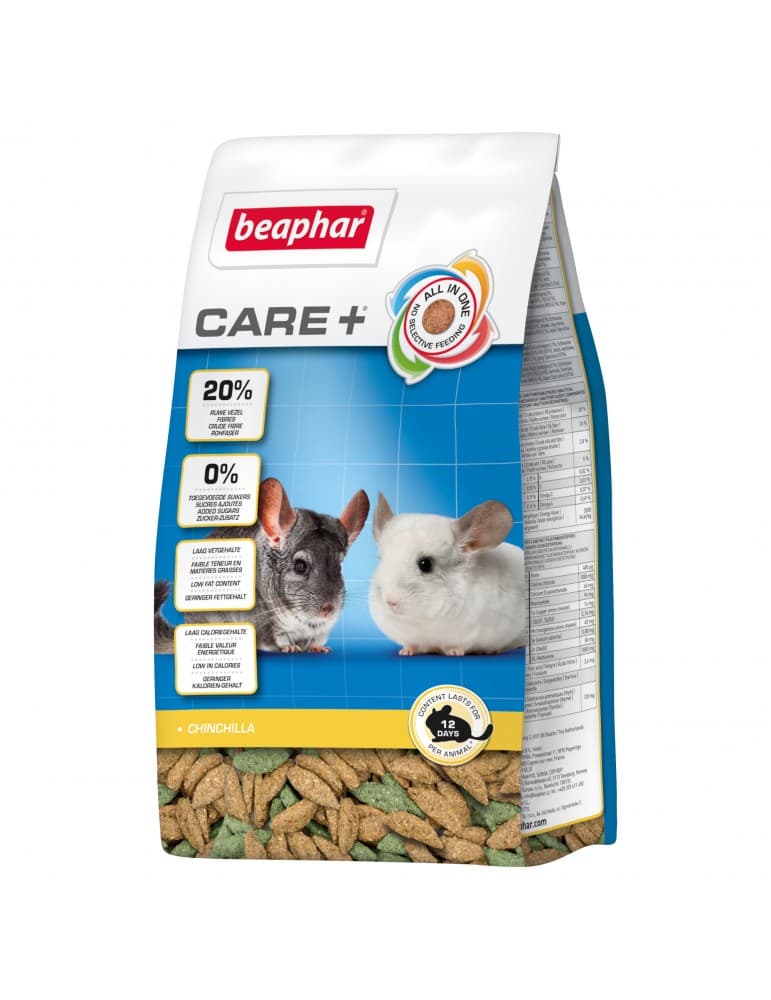 Alimentation Care+ Beaphar pour Chinchilla