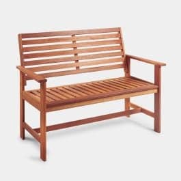 VonHaus Wooden Storage Bench
