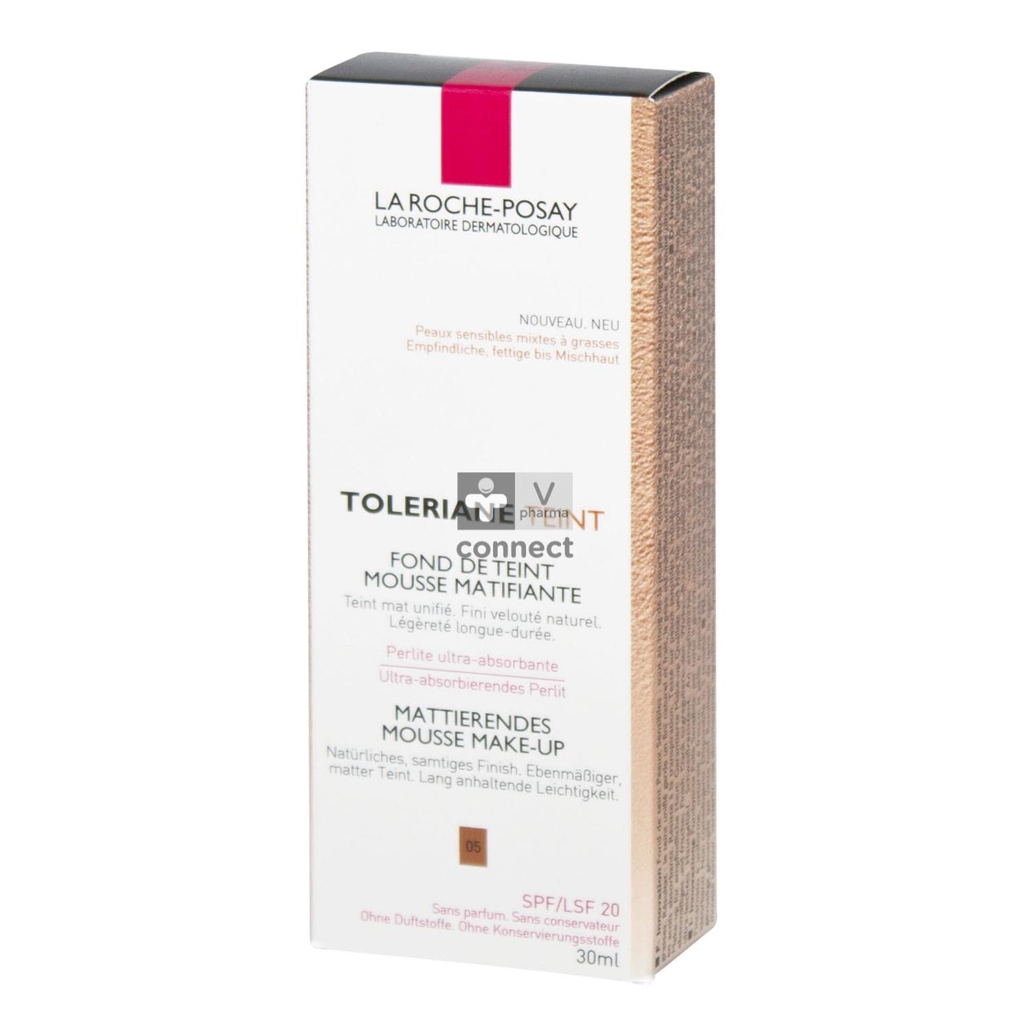 La Roche Posay Toleriane Fdt Mousse 05 30ml