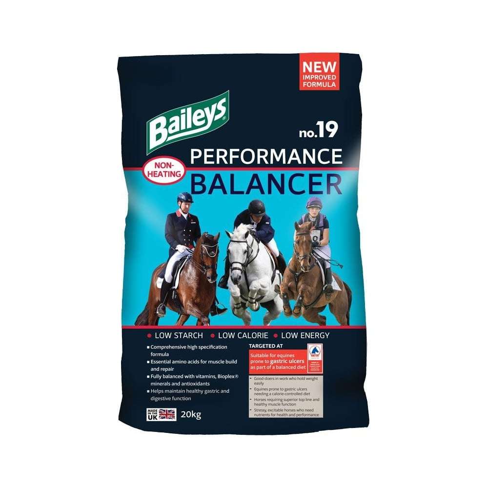 Baileys No.19 Performance Balancer 20kg Horse Feed - Wacky Pets