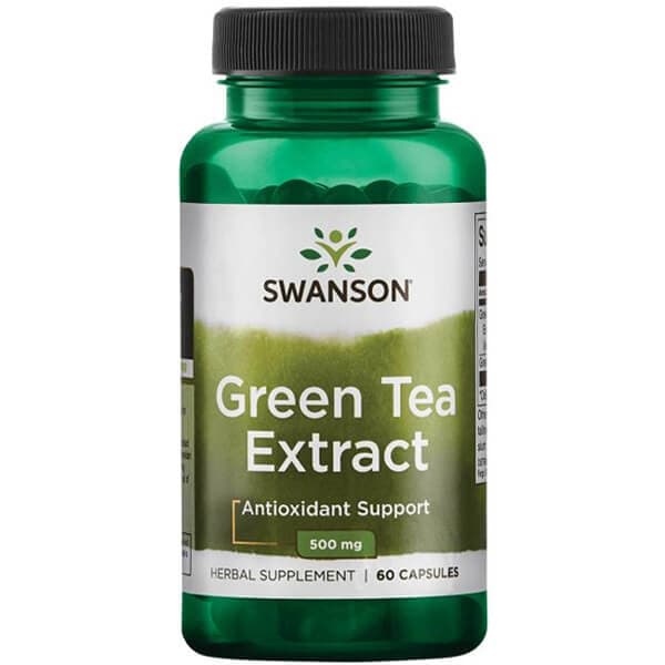 Swanson Superior Herbs Green Tea Extract (500 Mg 60 Capsules ...