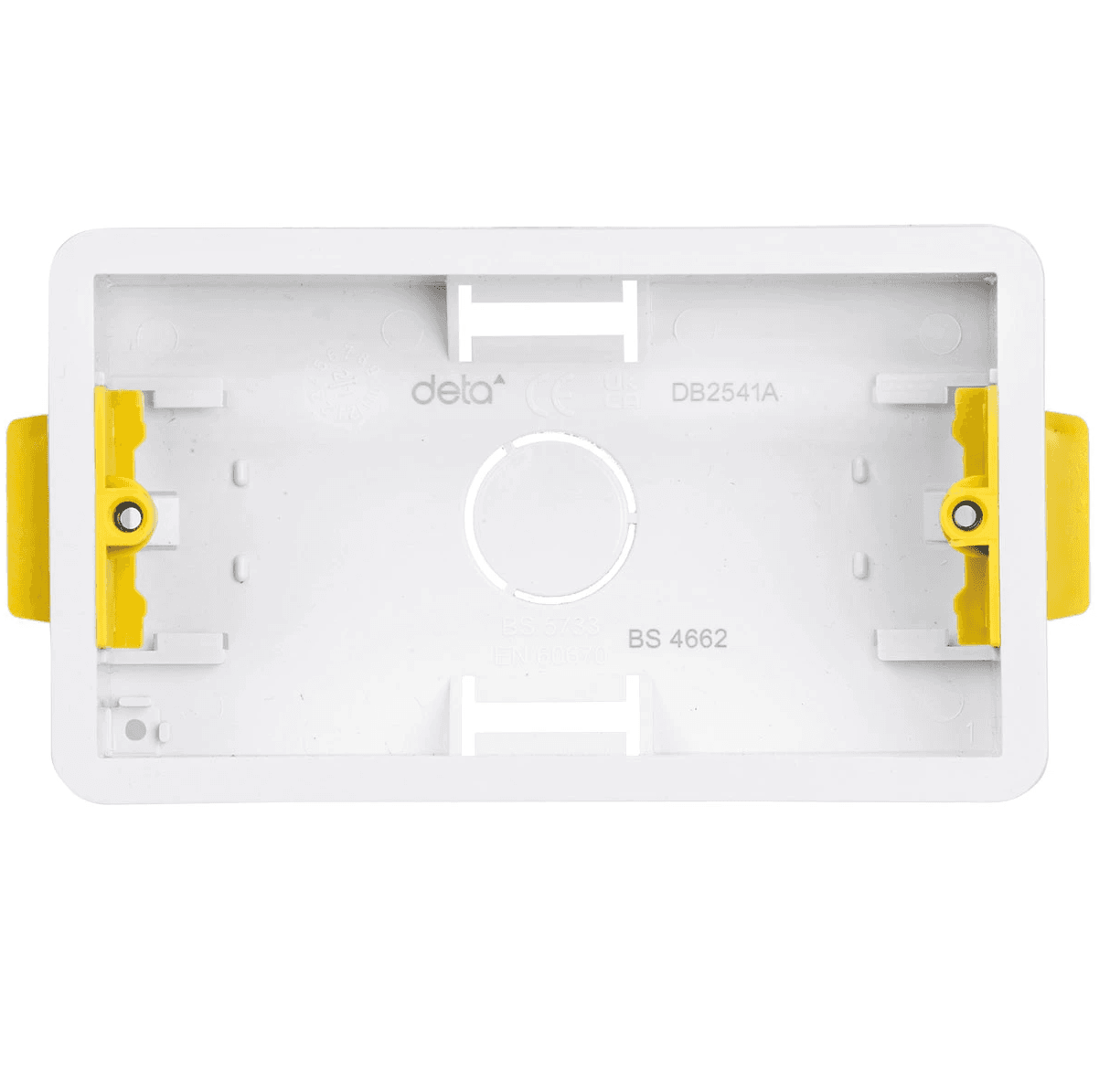 Click 2 Gang Double 35mm Dry Lining Box