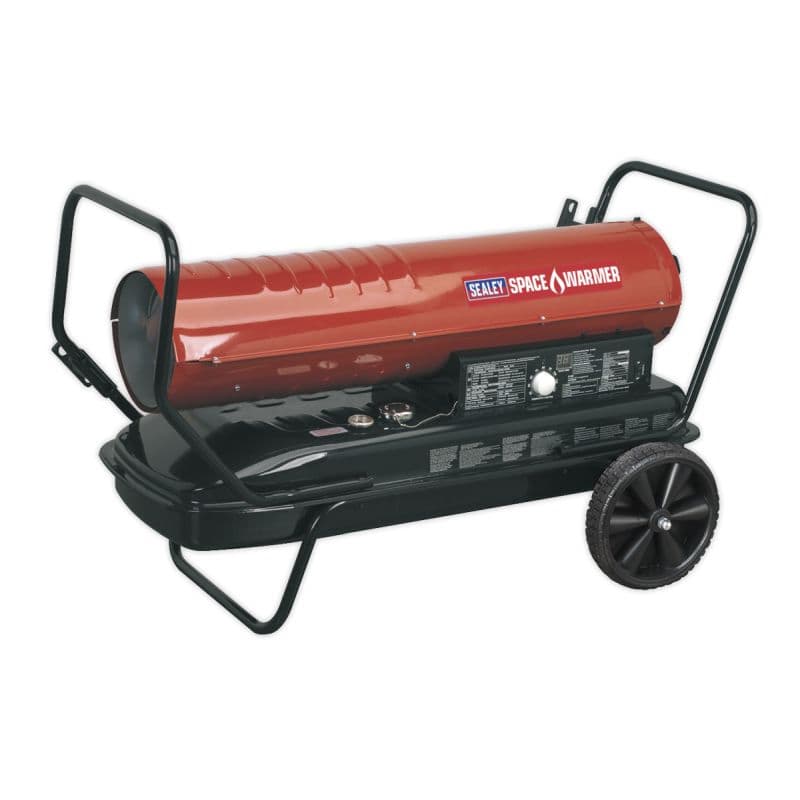 Sealey Space Warmer® Paraffin/Kerosene/Diesel Heater 175,000Btu/hr with ...
