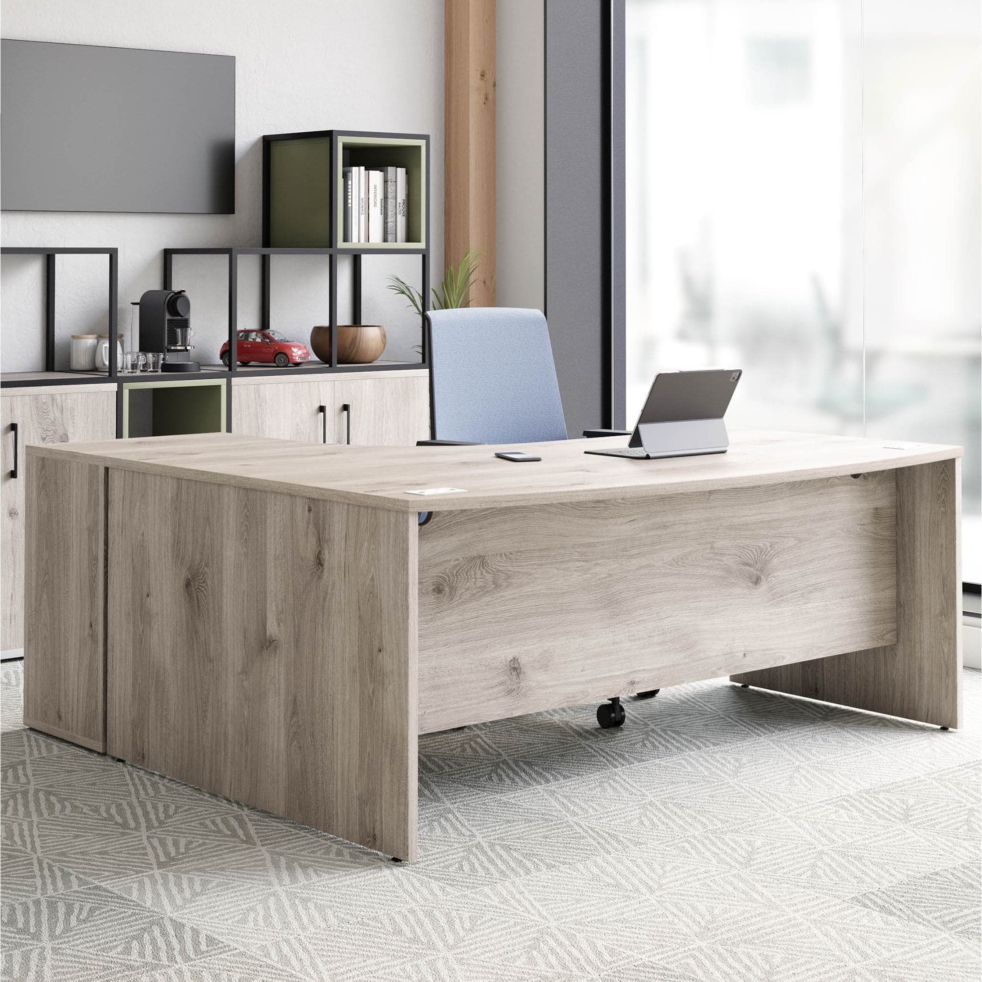 Forme Bow Fronted Ergonomic Executive Office Desks from our Executive ...