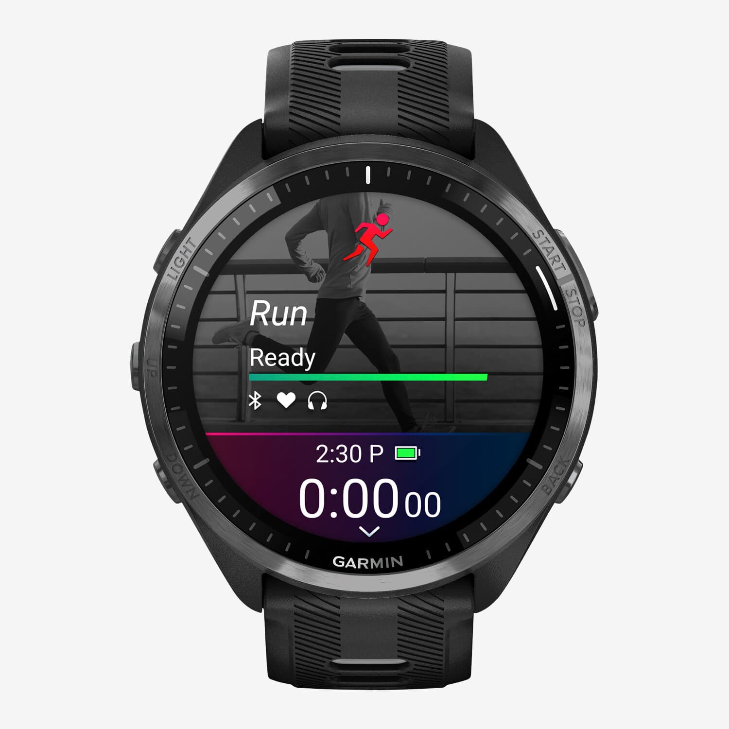 Garmin Forerunner® 965 DLC Titan GPS Running and Triathlon Watch, Black ...
