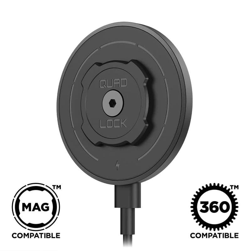 Quad Lock Car/Desk - Mag Wireless Charging Head