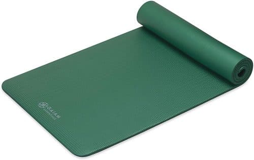Gaiam Essentials 10mm Thick yoga mat Green | YogaMatStore Australia