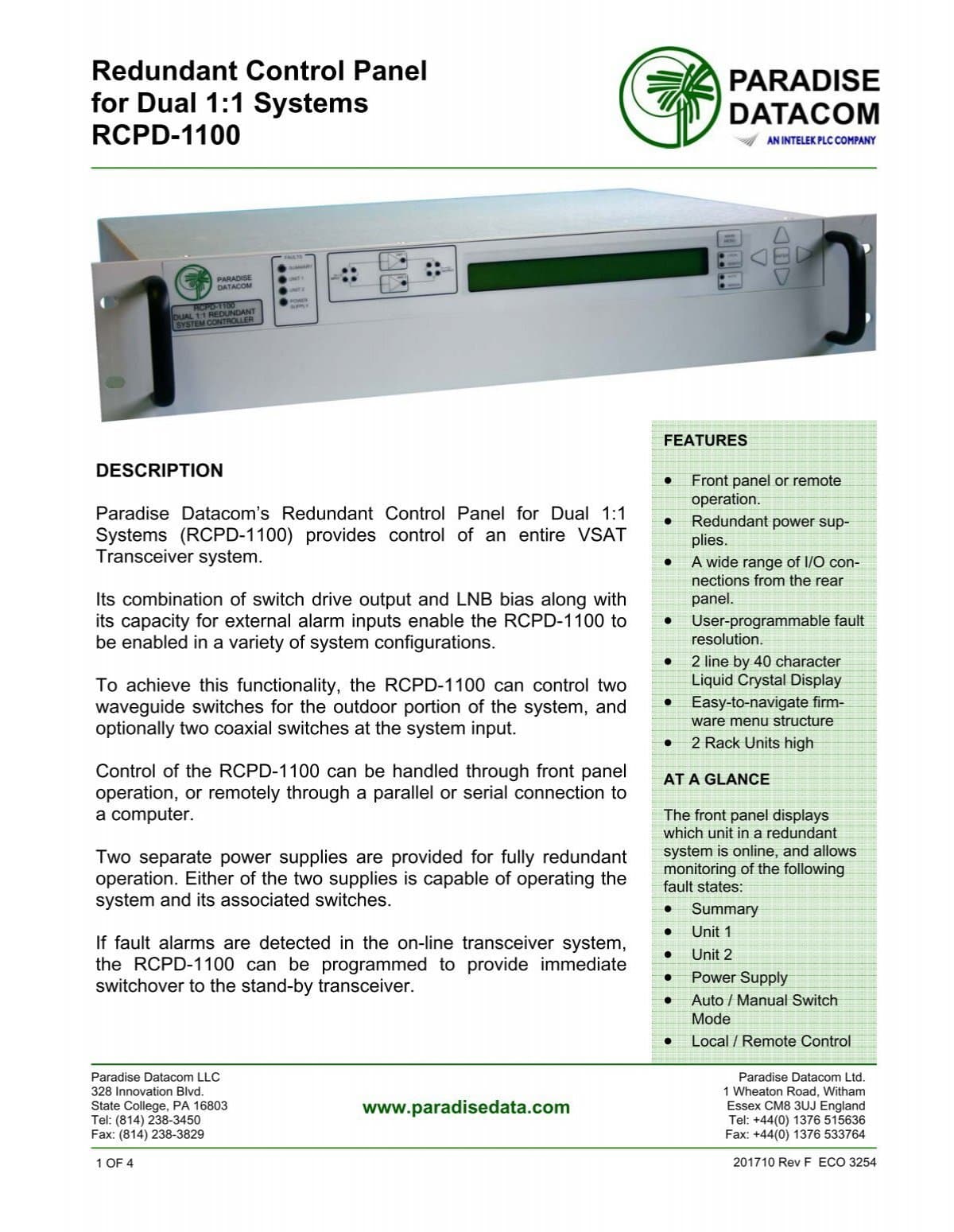 Tucor RKD Redundant Controller Enclosure