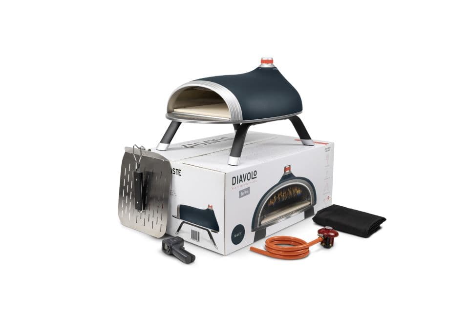 Delivita Diavolo Gas Fired Pizza Oven & Dough Balls - Save 15%
