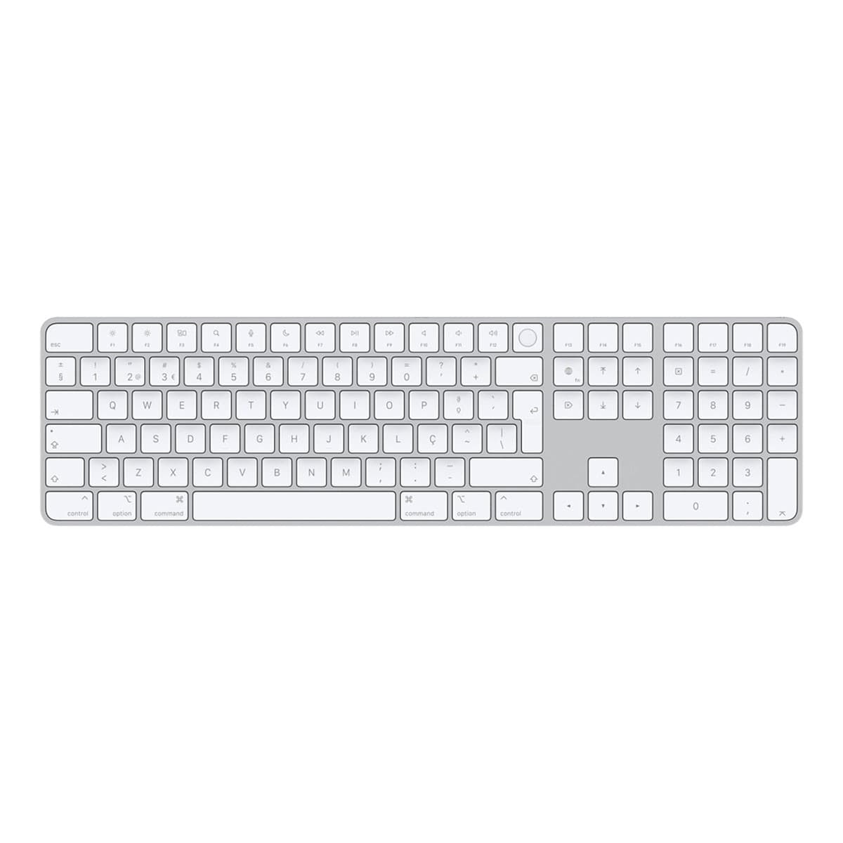 Apple Keyboard MK2C3PO/A Magic Keyboard Touch ID Numeric Bluetooth I ...