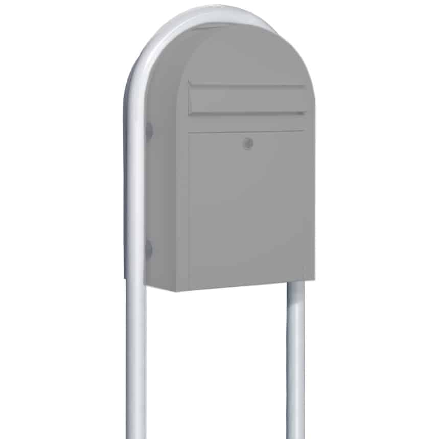 Bobi Classic B Rear Access Locking Mailbox - Round P…