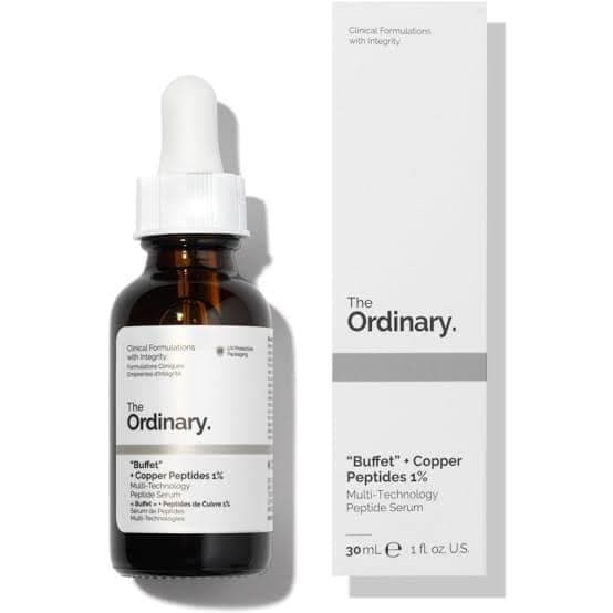 The Ordinary Buffet + Copper Peptides 1% 30Ml - Zara.pk